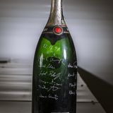 Neun-Liter-Champagnerflasche zur Hochzeit im Himmel von 1998