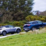 Vergleich Kia Niro Hybrid - Toyota C-HR Hybrid