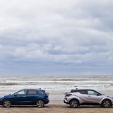 VergleichT Kia Niro Hybrid - Toyota C-HR Hybrid