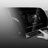 Auch das Volkswagen Cockpit wird in Zukunft deutlich entschlackt