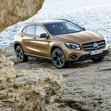 Mercedes GLA 2017 - optisch hat sich zum Modelljahr 2017 nicht viel getan
