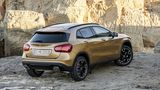 Mercedes GLA 2017 - neue Lichteinheiten hinten