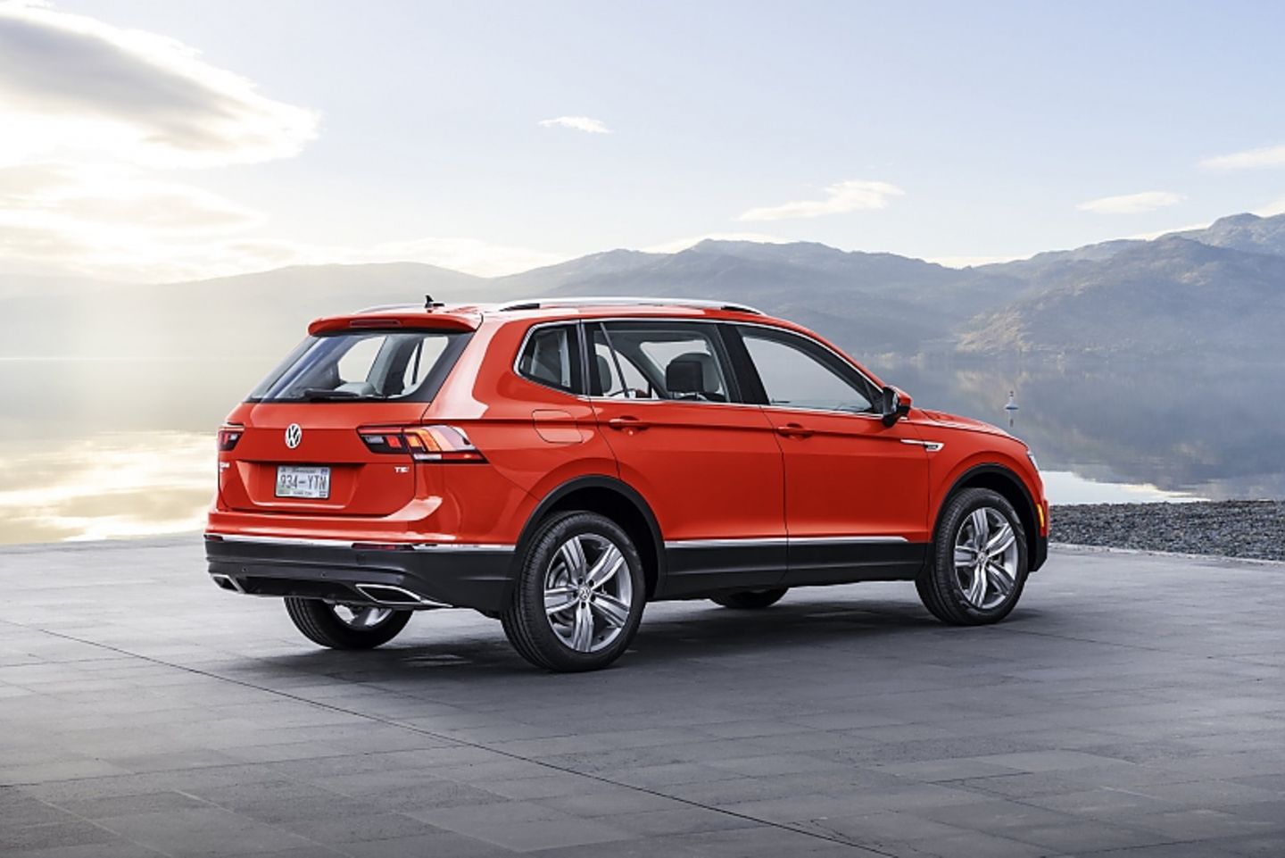 VW Tiguan Allspace - optisch kaum zu unterscheiden