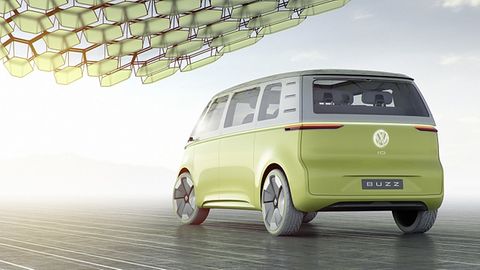 VW I.D. Buzz Concept NAIAS 2017 - das Design ist unspektakulär und klar