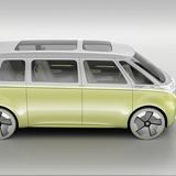 VW I.D. Buzz Concept NAIAS 2017 - die Akkus befinden sich im Unterboden