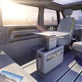 Der Innenraum des VW I.D. Buzz Concept NAIAS 2017