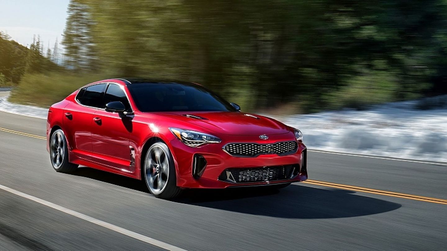 In Kurven soll der Kia Stinger besonders gut liegen