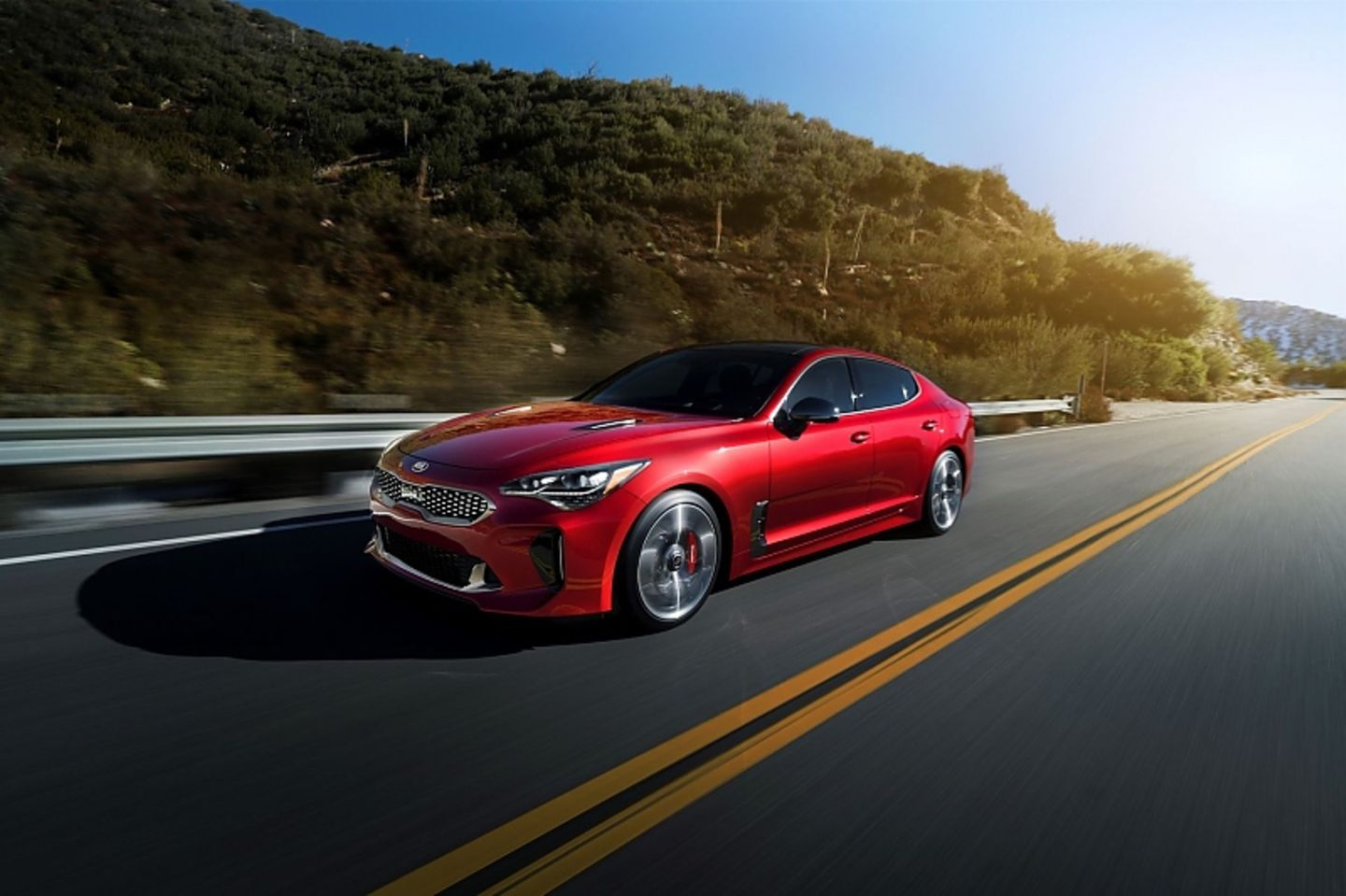 Mit dem Sechszylinder soll der Kia Stinger 269 km/h schnell sein