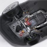 Die empfindliche Elektronik ist verkleidet