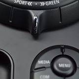 Der Fahrmodus-Schalter ist ein fummeliger Plastikring