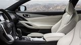 Das Cockpit des Infiniti Q60.
