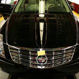 George W. Bush setzte auf die gepanzerte Langversion des Cadillac DTS