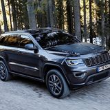 Hinten ist beim Jeep Grand Cherokee Trailhawk genug Platz