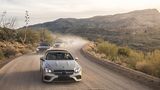 Mercedes E Klasse Cabrio Prototypenerprobung - das Fahrzeug ist eng mit dem E-Klasse Coupé verwandt