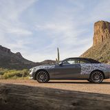 Mercedes E Klasse Cabrio Prototypenerprobung - Tarnung ohne besonderen Grund