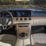 Der Innenraum des Mercedes E-Klasse Cabrios