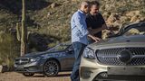 Mercedes E-Klasse Cabrio Prototypenerprobung - Christian Früh (vorn) leitet das Erprobungsteam