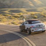Mercedes E Klasse Cabrio Prototypenerprobung