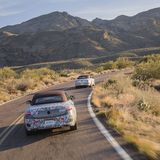 Mercedes E Klasse Cabrio Prototypenerprobung