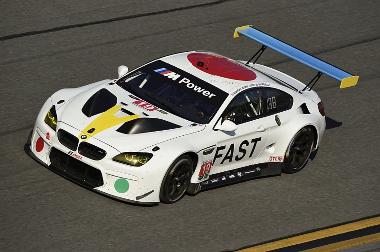 BMW M6 GTLM Art Car