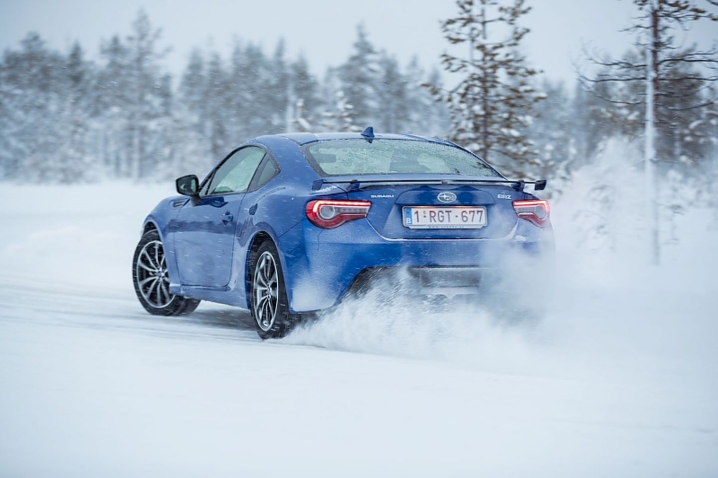 Der neue BRZ in seinem Element.