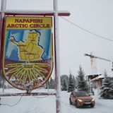 Bei minus 15 Grad spulen die Subarus ohne Probleme ihre Testkilometer ab.