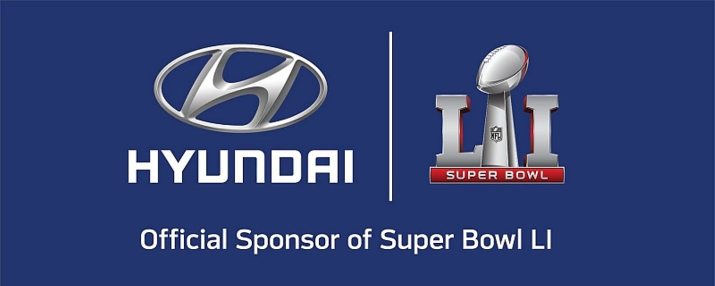 Hyundai ist Hauptsponsor des 51. Super Bowl-Finales