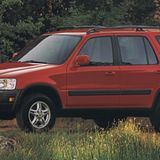 Bei Honda hat auch ein CR-V der 1. Generation einen Auftritt