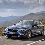 BMW 5er Touring der Baureihe G30; Jahrgang 2017