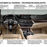 BMW 5er Touring - der Innenraum