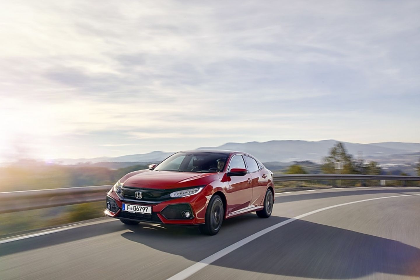 Der Honda Civic ist komfortabel abgestimmt und dennoch agil