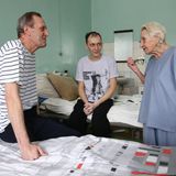 Vor der Operation gibt es eine Visite.