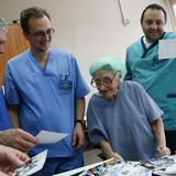 Alla Ilyinichna Levushkina ist der Stolz des Teams.