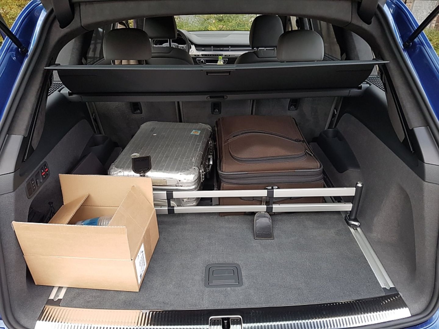 Audi S Q7 - der Laderaum schluckt 805 Liter