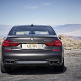 BMW M 760 Li xDrive - von hinten eher unspektakulär
