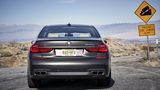 BMW M 760 Li xDrive - von hinten eher unspektakulär