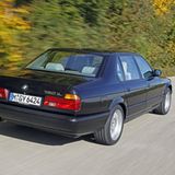 BMW 750 iL E32 - der erste V12 nach dem Zweiten Weltkrieg mit 211 kW / 300 PS