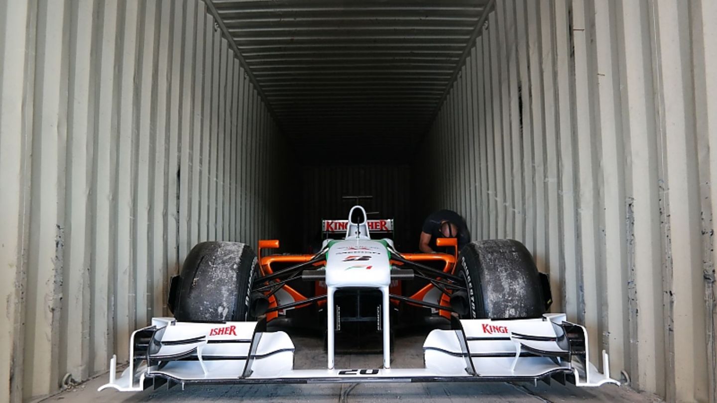 Natürlich auch Formel 1-Boliden.