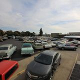 Das Außengelände von West Coast Shipping bietet Platz für über 300 Fahrzeuge.