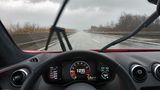 Bei Starkregen kann eine Fahrt im McLaren 540C durchaus anstrengend werden.