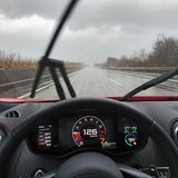 Bei Starkregen kann eine Fahrt im McLaren 540C durchaus anstrengend werden.