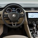 Das neu gestaltete Cockpit des Skoda Octavia 2.0 TDI DSG