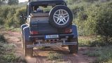 Mercedes Maybach G 650 Landaulet - das aufgesetzte Ersatzrad ist Geschmacksache