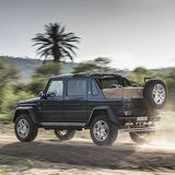 Mercedes Maybach G 650 Landaulet - das elektrische Stoffdach stammt vom G-Klasse Cabrio