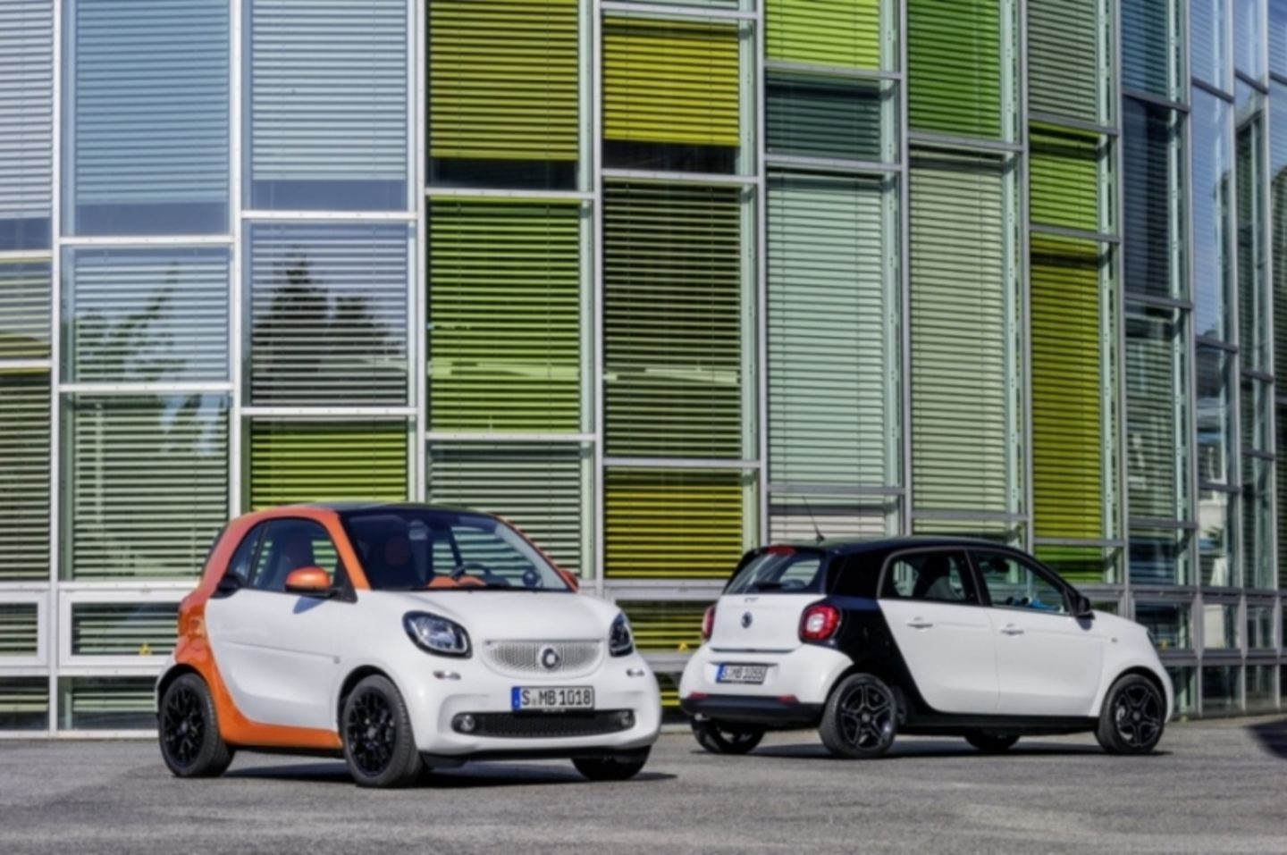 Smart Fortwo und Smart Forfour