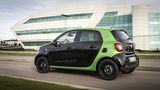 Smart Forfour Electric Drive - bei 130 km/h ist Schluss