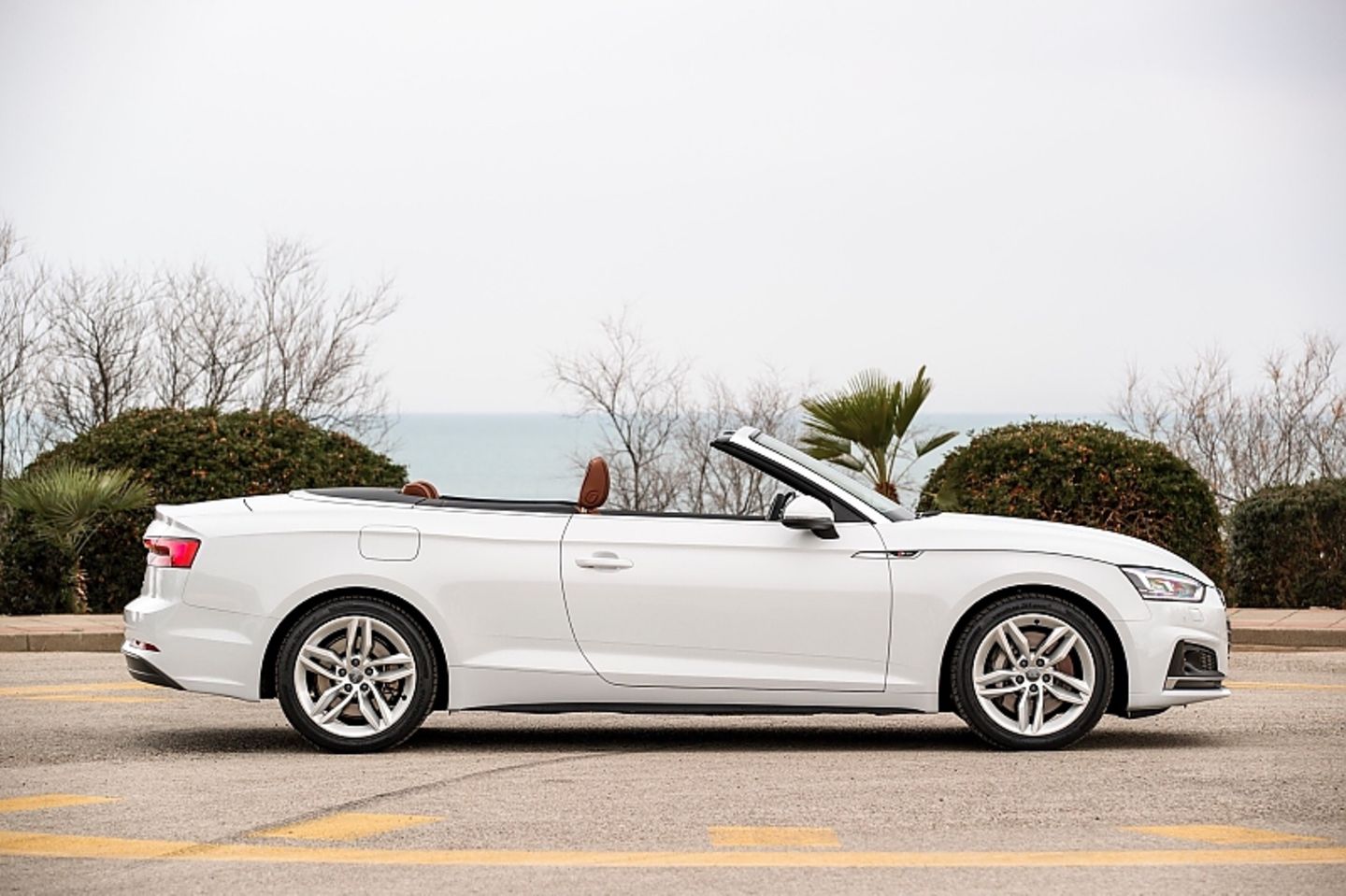Der Audi A5 ist in der Länger leicht gewachsen