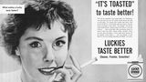 Werbung  Lucky Strike, 1954