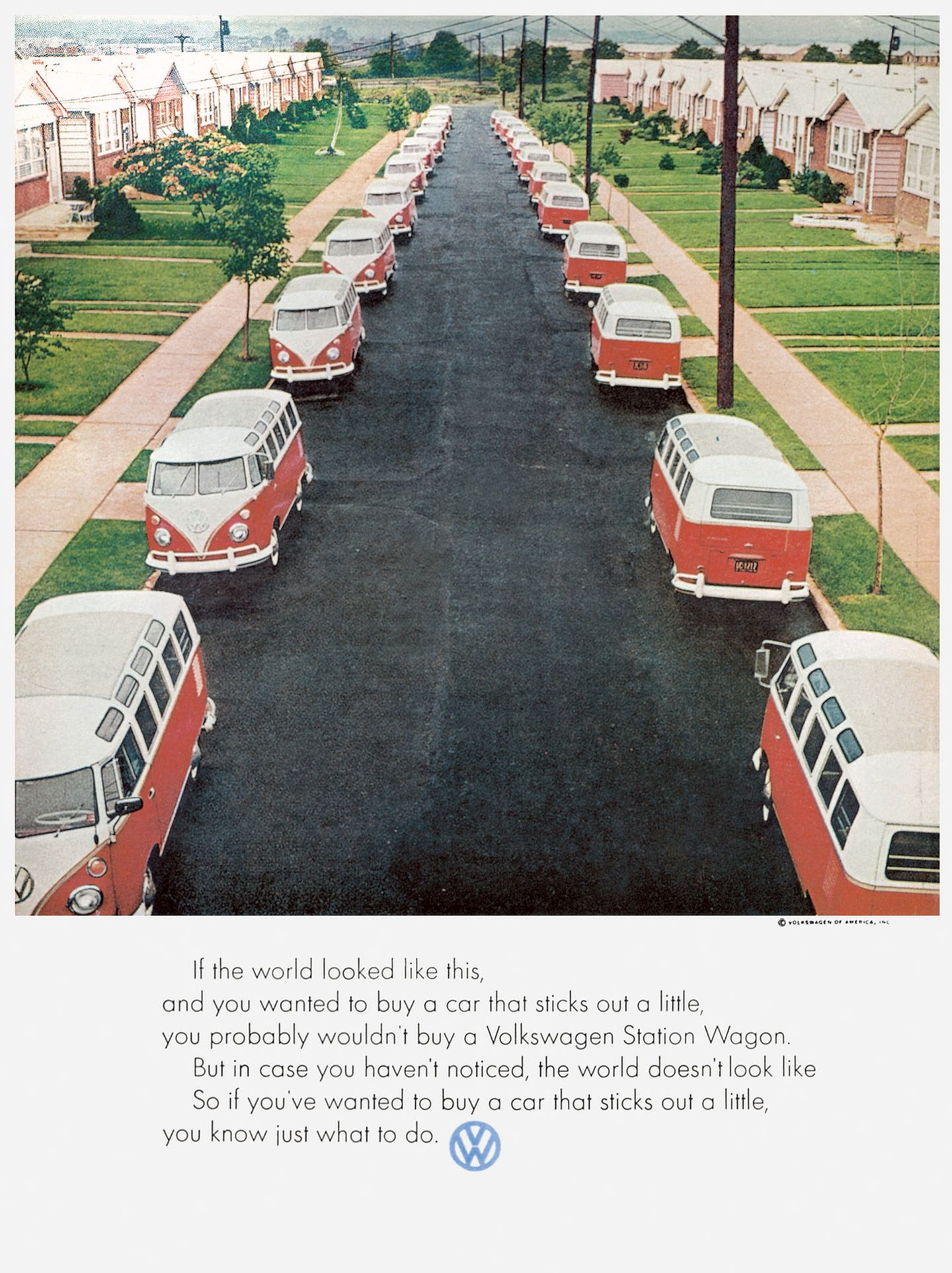 Werbung Volkswagen 1969