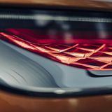 Die Heckleuchten stammen vom DS E-Tense